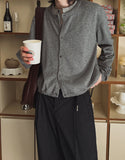 Doubling Layered Knit Cardigan