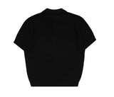 Raven Short Sleeve Collar Knit