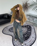 Eti Balloon Washing Cargo Denim Pants