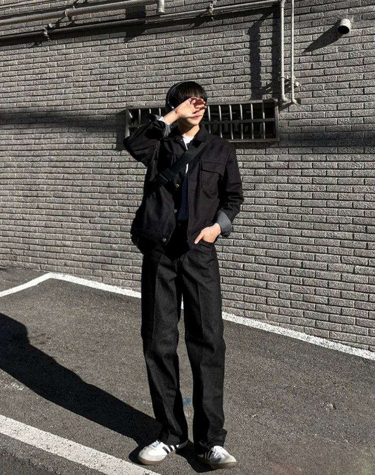 【COSYHARU】Det Raw Wide Denim Pants COSYHARU (コシハル) - デトロワイドデニムパンツ / Det Raw