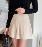 Flo Span Mini Pleated Skirt Pants