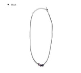 Rho Gemstone Ball Necklace