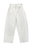 Over Rolled Cotton Pants