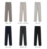 Dion brushed semi-wide slacks