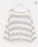 Kulloi Slim Fit Stripe Summer Knit