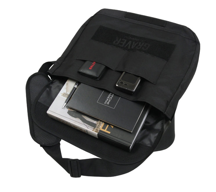 【GRAVER】23SS★ Clover Smile Embroidery Cross Messenger Bag GRAVER(グレーバー) - クローバースマイル刺繍クロス