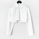 Lance cropped shirt