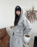 Perus Pocket Crop Hood Zip-Up