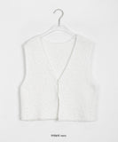 Shuma Layered Boucle Knit Vest