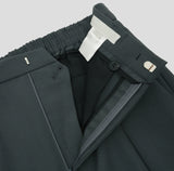Beacon one-tuck wide slacks