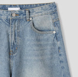 Wayne Stripe Balloon Denim Pants