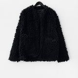 Premiere Oversized Fit Fur Cardigan