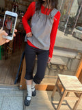 Eamon Capri Frill Leggings Pants