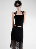 Nubel Lace Halter Tube Top