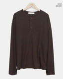 Kiyul Henley Neck Warmer Long Sleeve T-shirt