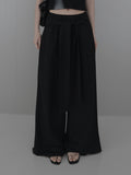 Tie Maxi Wide Sweatpants
