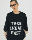 [AG] Slogan Layered Long Sleeve