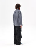 PIGMENT DYED PANEL SHIRT