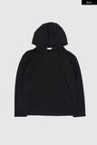 Grave stretch rib hoodie