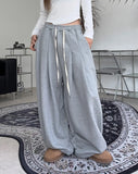 Dihen Pintuck Curved Training Pants