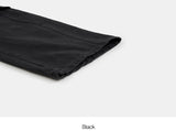 Deep solid cargo cotton pants