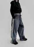 RENCY Velvet Track Pants