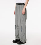 E94 Cut-out Layered Pants