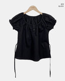 Yotsu Puff Short Sleeve Blouse