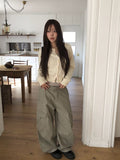 Odo Balloon Cut Cargo Wide Pants