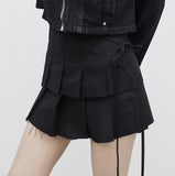 Kenny String Pleats Skirt