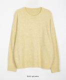 Lumby cashmere wool round mix color knit