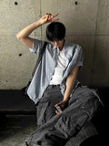 Ale Stripe Linen Short Sleeve Shirt