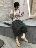 DIAGONAL POCKET BERMUDA PANTS