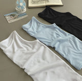 Daily Ribbed Cover Boat Neck Sleeveless