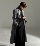 Grace Herringbone Wool Coat