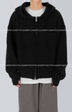 Glen Hoodie Zip Up