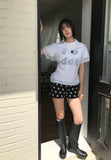 BUCKLE LONG RAIN BOOTS