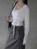 Dohwa Wrap See-Through Cardigan