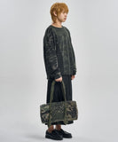 Pattern Mixed Duffle Bag