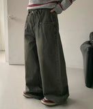 Dottio String Washing Wide Pants