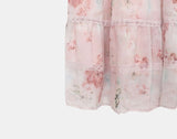 Deman Lace Flower Long Bustier OnePiece