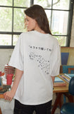 Kirakira Embroidery Short Sleeve Tee