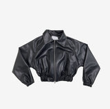 Roia Stitch Leather Jacket