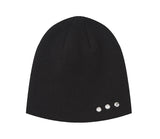 Three cubic short beanie