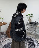 Liden Cowichan Knit Hooded Zip-Up