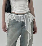 Frill Layered Belt