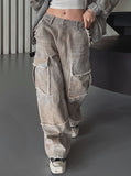 Mud Dekki Denim Cargo Pants