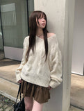 Empty Suede Frill Banding Mini Skirt