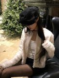 Roba Fur Fluffy Boucle Cardigan