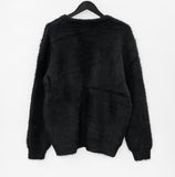 Isen Angora V-neck Knit